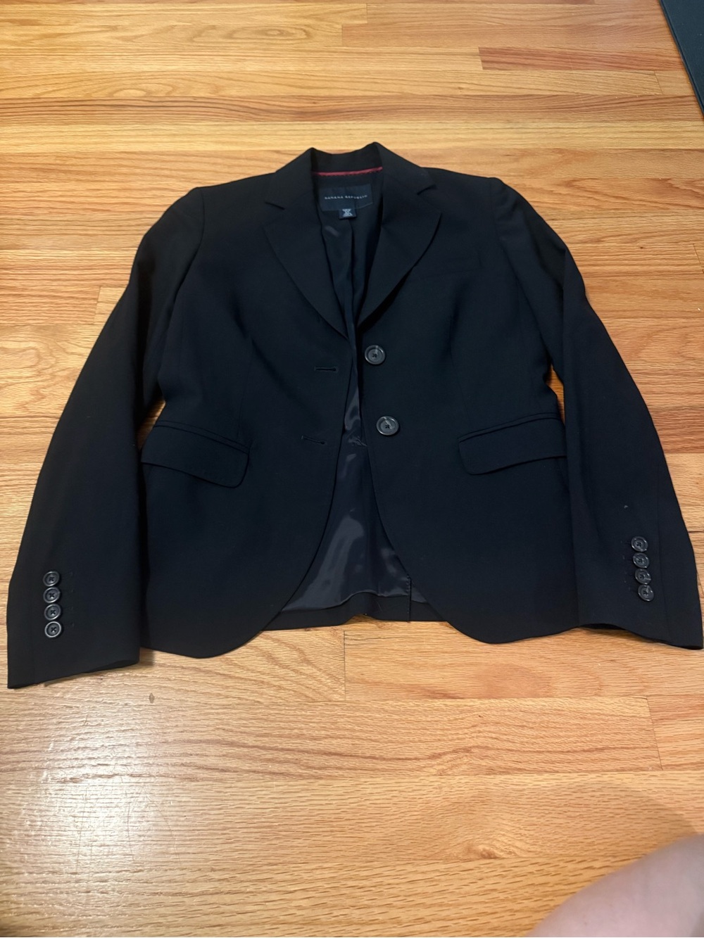 Banana Republic Black Tailored Women's Blazer